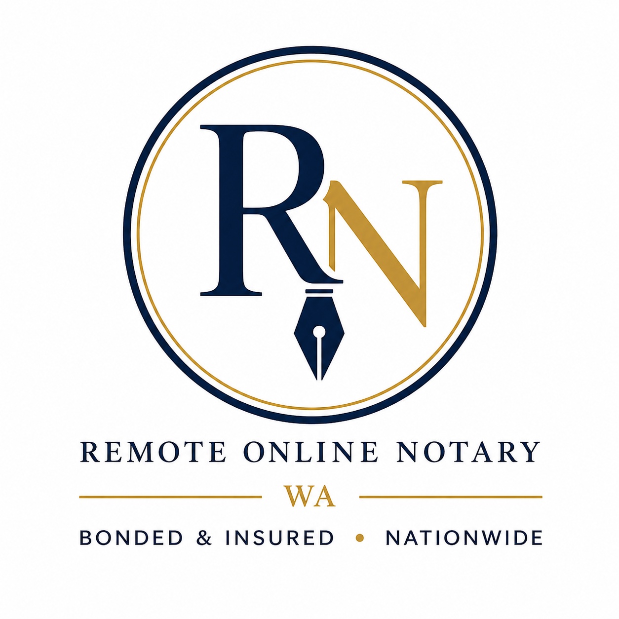 RN Remote Online Notary logo